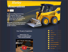 Tablet Screenshot of harleyrenovations.com